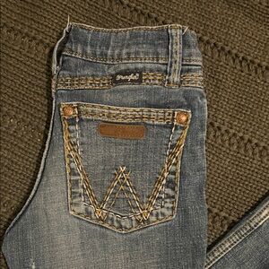 Wrangler Girl’s Classic Blue Boot Cut Jeans